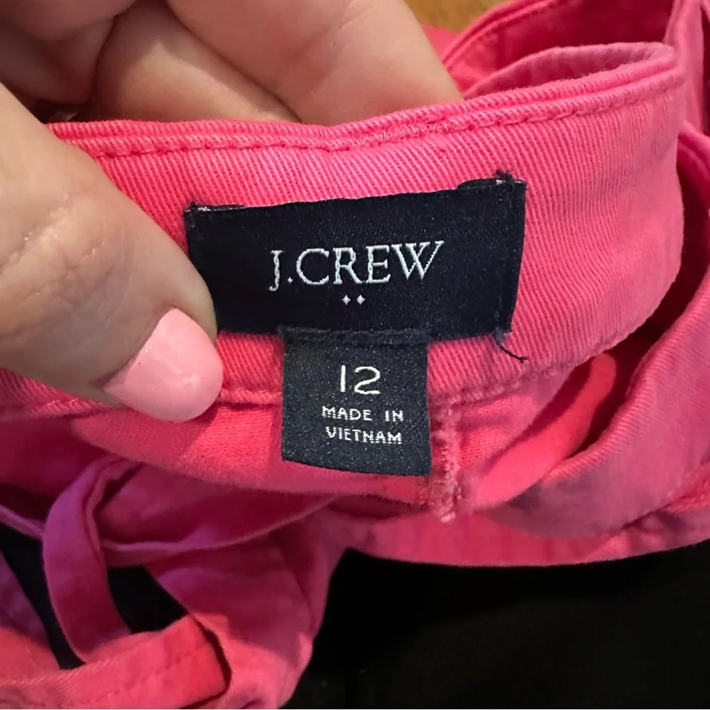 Pink Button-Down‎ Skirt